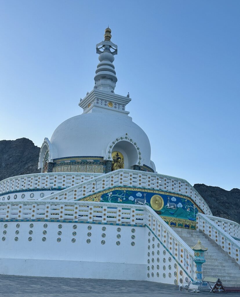 Shanti Stupa, Classical Hatha Yoga Retreat, Leh, Ladakh