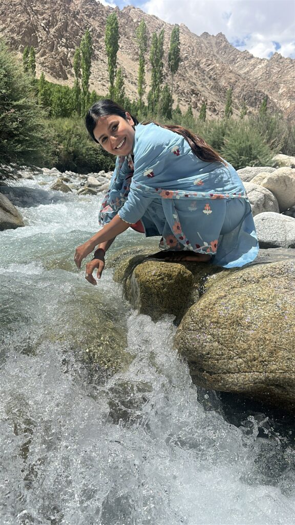 Spending time at the river, Saspochey, Ladakh