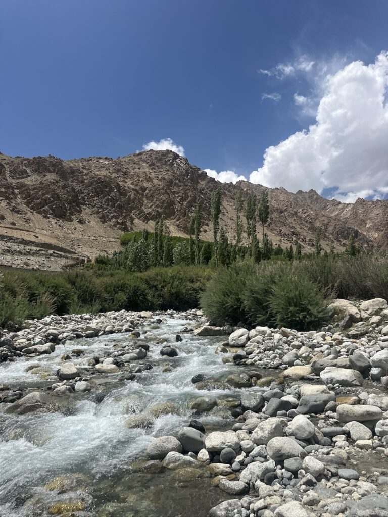 Spending time at the river, Saspochey, Ladakh